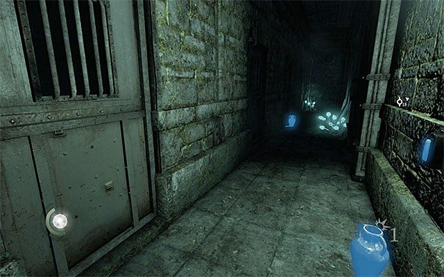 Jeden z bocznych korytarzy na parterze - Odnalezienie celi Erin - opis | Rozdział 5 (Opuszczeni - The Forsaken) - Thief - poradnik do gry