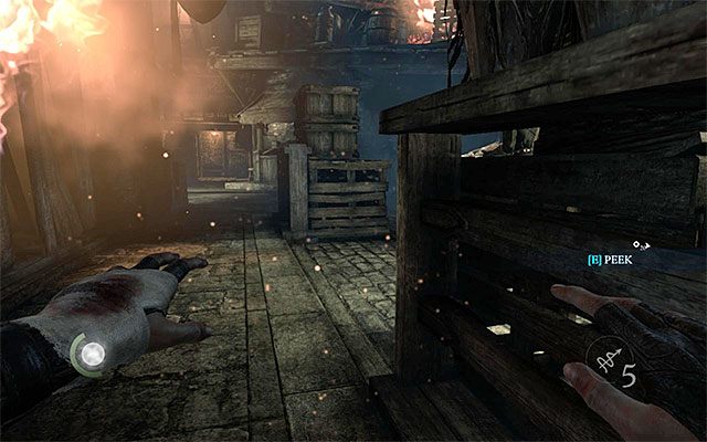 Wykorzystaj skrzynie w formie zasłony - Dotarcie do posiadłości Barona Northcresta w Auldale | Miasto (City) - Thief - poradnik do gry