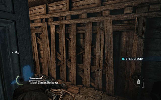 Wejście do bocznego korytarza - Dodatkowa atrakcja | Poboczne zlecenia (Client Jobs) - Vittori | Solucja Thief - Thief - poradnik do gry