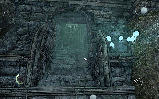 Tunel prowadzący do dziedzińca - Przedostanie się do wnętrza katedry | Rozdział 7 (Ukryte Miasto) | Solucja Thief - Thief - poradnik do gry