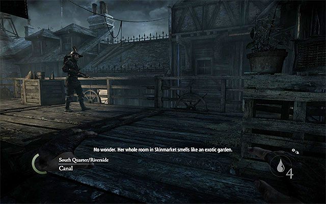 Pierwszy posterunek sił wroga - Dotarcie do kryjówki Erin - opis | Miasto (City) | Solucja Thief - Thief - poradnik do gry