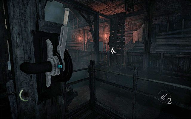 Opisywana ścieżka zaprowadzi Cię w okolice przejścia prowadzącego do domu uciech i poznasz ją po tym, że po prawej stronie znajduje się czerwona lampa - Dotarcie do domu publicznego - opis | Miasto (City) | Solucja Thief - Thief - poradnik do gry