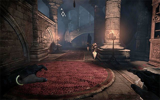 Jeden z przeciwników pozostaje w ciągłym ruchu - Zbadanie dolnego poziomu domu publicznego | Rozdział 3 (Brudne tajemnice) - Thief - poradnik do gry