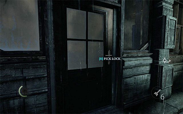 Jak najszybciej otwórz drzwi chatki - Przedostanie się do wnętrza posiadłości | Rozdział 4 (Przyjaciel w potrzebie) - Thief - poradnik do gry