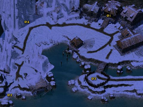 W piwnicy znajdziemy Old Jed który opowie nam (tyle ile może) o sytuacji w mieście - tu możemy odpoczywać - Icewind Dale: Odmienione Easthaven - Icewind Dale - poradnik do gry