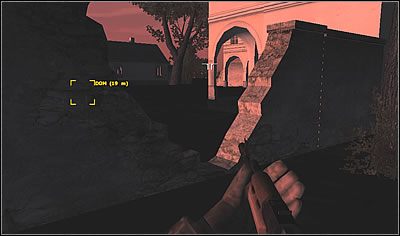 Teraz najtrudniejszy element, czyli ciche wyjście z okolicy - Misja 09 - Informacja | Operation Flashpoint Resistance - Operation Flashpoint: Resistance - poradnik do gry