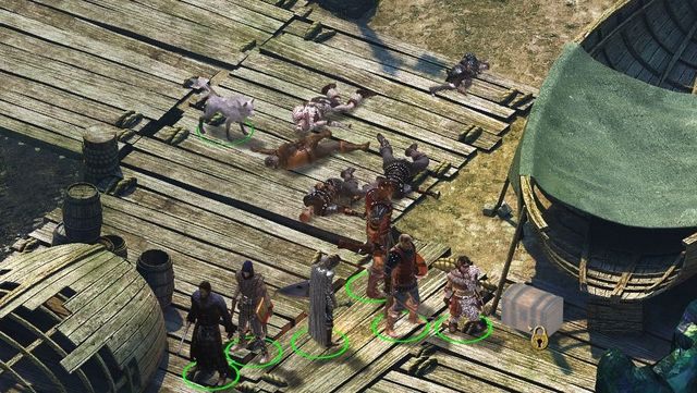 Przed oddaniem kufra możesz pożyczyć sobie z niego kilka rzeczy, pod warunkiem, że posiadasz Mechanikę na poziomie 4. - Pillars of Eternity: Dar Ondry - poboczne zadania, solucja - Pillars of Eternity - poradnik do gry