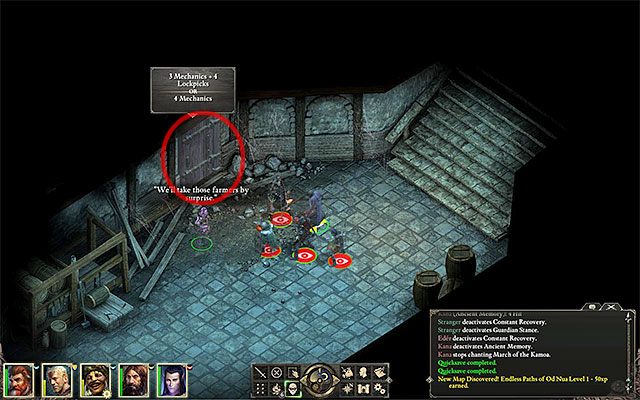 Pomieszczenie w lochach, w którym przebywa Maerwald - Pillars of Eternity: Stary Widzący (The Old Watcher) - solucja, opis przejścia - Pillars of Eternity - poradnik do gry