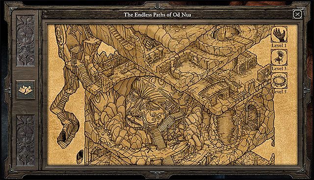 Od Nua to tajemniczy labirynt zbudowany pod twierdzą, zwany również Bezkresnymi Ścieżkami - Pillars of Eternity: Twierdza - Od Nua - Pillars of Eternity - poradnik do gry