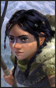 Sagani: łowca z towarzyszem-lisem, krasnolud tundrowy, myśliwy z kultury Naasitaq - Pillars of Eternity: Drużyna - przyjmowanie nowych bohaterów - Pillars of Eternity - poradnik do gry