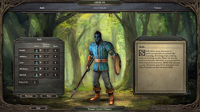 Rozważnie wydawaj punkty. Postać powinna specjalizować się tylko w jednej umiejętności. - Pillars of Eternity: Umiejętności - Pillars of Eternity - poradnik do gry