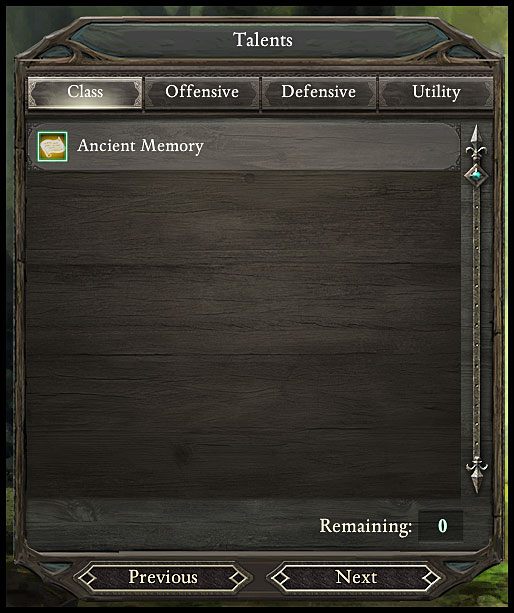 Przed dokonaniem wyboru przejrzyj wszystkie talenty z czterech dostępnych kolumn. - Pillars of Eternity: Talenty - Pillars of Eternity - poradnik do gry