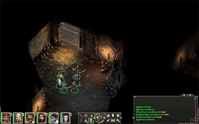 Warto założyć kaptur przed zbliżeniem się do ostatnich drzwi w świątyni - Pillars of Eternity: Zawsze blisko Królowej (Never Far from the Queen) - solucja - Pillars of Eternity - poradnik do gry