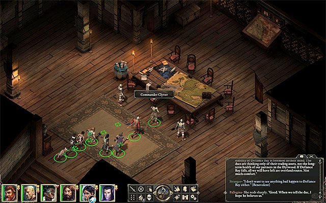 Komendant Clyver jest osobą, z którą musisz spotkać się w Warowni Tygla - Pillars of Eternity: Zatoka Buntu (Defiance Bay) - wybór frakcji - Pillars of Eternity - poradnik do gry