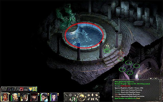 Miejsce odnalezienia engwitańskiego klucza - Pillars of Eternity: Przez bramę śmierci (Through Deaths Gate) - solucja - Pillars of Eternity - poradnik do gry