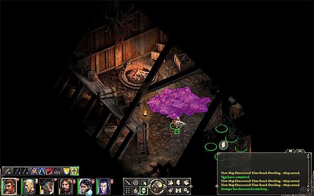 Miejsce odnalezienia rzadkiej zbroi w chatce w Dorzeczu Wiązów - Pillars of Eternity: Wybrzeże Wiązów - poboczne zadania, solucja - Pillars of Eternity - poradnik do gry