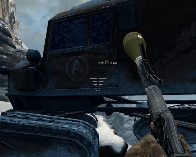 Użyj pojazdu, który jest nad urwiskiem - Arctic Base | Opis przejścia Deadfall Adventures - Deadfall Adventures - poradnik do gry