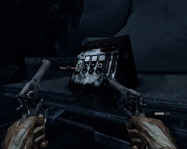 Przycisk odblokowujący drogę na koniec rozdziału - Arctic Base | Opis przejścia Deadfall Adventures - Deadfall Adventures - poradnik do gry