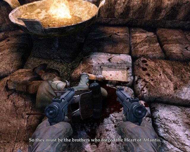 Mapa na początku rozdziału - Mayan City | Opis przejścia Deadfall Adventures - Deadfall Adventures - poradnik do gry