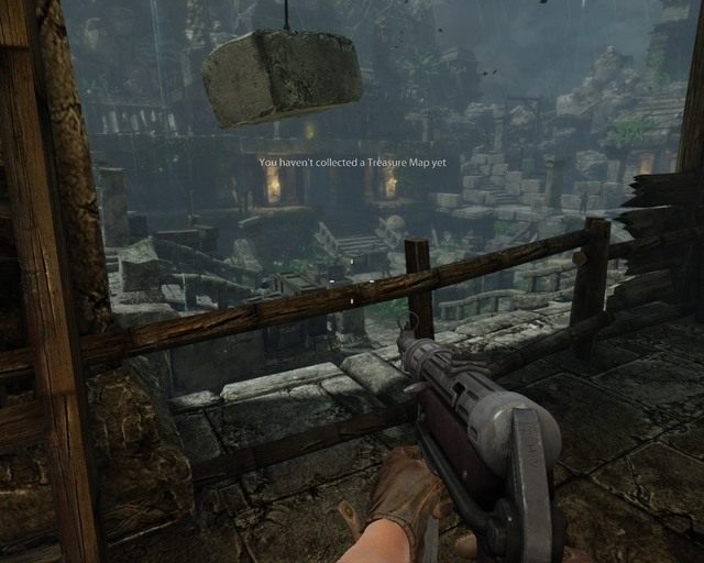 Pierwsza walka po rozpoczęciu się etapu - Mayan Temple | Opis przejścia Deadfall Adventures - Deadfall Adventures - poradnik do gry