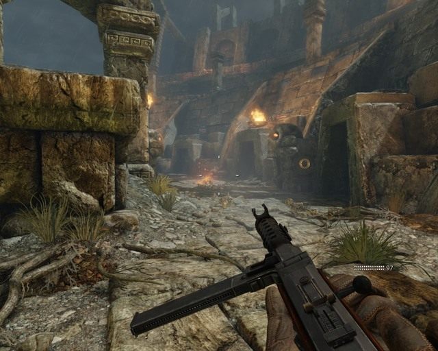 Moim zdaniem najlepsza miejscówka by odpierać ataki ghuli - Mayan Temple | Opis przejścia Deadfall Adventures - Deadfall Adventures - poradnik do gry