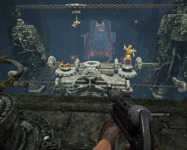 Ustaw posągi tak jak na obazku - Xibalba | Opis przejścia Deadfall Adventures - Deadfall Adventures - poradnik do gry