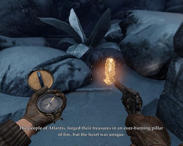 Niedaleko pierwszej zagadki - Ice Temple | Skarby w Deadfall Adventures - Deadfall Adventures - poradnik do gry