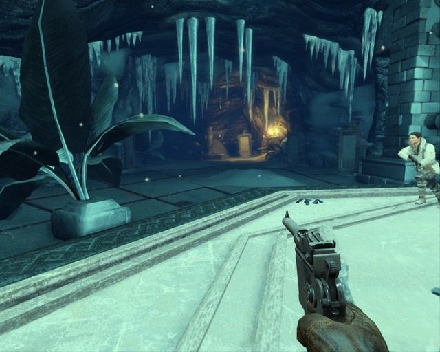 W tę stronę jest skarb, musisz tylko zniszczyć sarkofagi - Ice Temple | Skarby w Deadfall Adventures - Deadfall Adventures - poradnik do gry