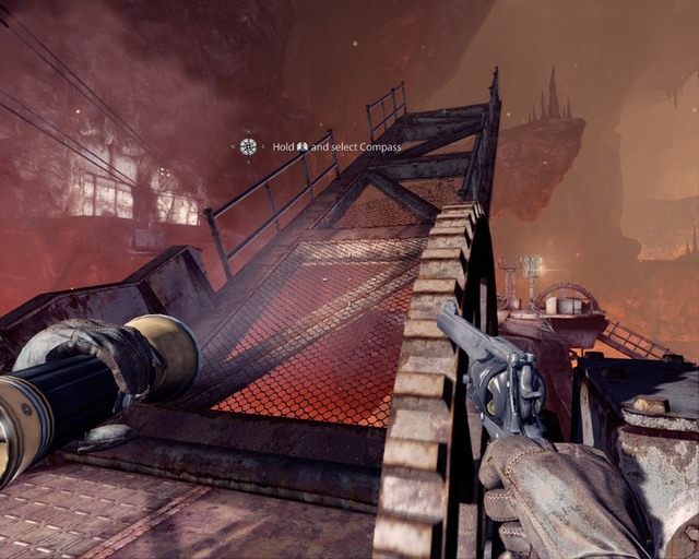 Żeby opuścić ten most musisz znaleźć kanister z benzyną - Mines | Skarby w Deadfall Adventures - Deadfall Adventures - poradnik do gry