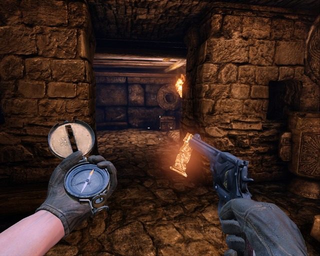 W jednym z domków po lewej po pierwszej walce ze strażnikiem - Mayan City | Skarby w Deadfall Adventures - Deadfall Adventures - poradnik do gry