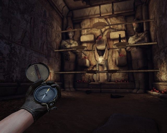 Artefakt u samej góry. Odstrzel drewniane podpory - Pyramid | Skarby Deadfall Adventures - Deadfall Adventures - poradnik do gry