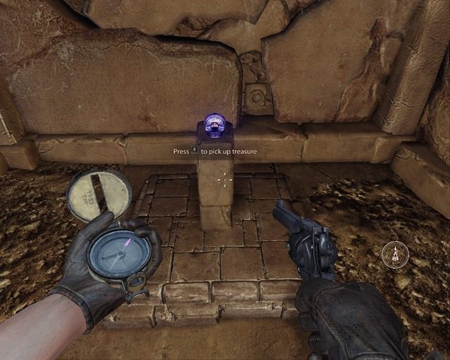 Gdy tylko podniesiesz z piedestału skarb, do komnaty wleci gaz - Pyramid | Skarby Deadfall Adventures - Deadfall Adventures - poradnik do gry