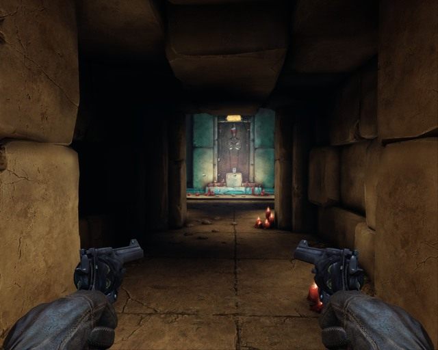 W komnacie ze spadającymi blokami po lewej - Pyramid | Skarby Deadfall Adventures - Deadfall Adventures - poradnik do gry