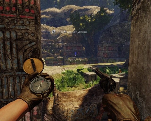 Stąd widać skarb, uważaj na krokodyle na dole - Mayan Jungle | Skarby w Deadfall Adventures - Deadfall Adventures - poradnik do gry