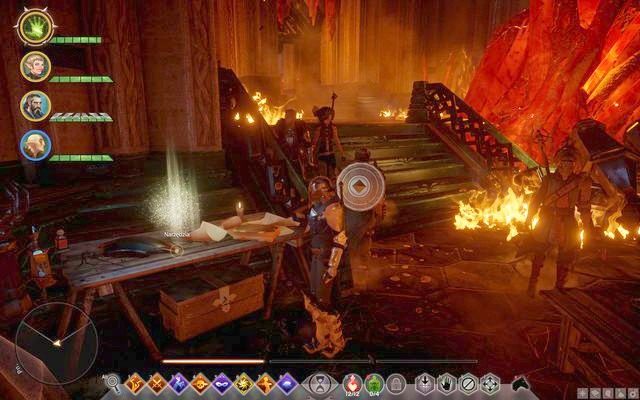 Narzędzia na warsztacie przy schodach - Dragon Age Inquisition: Przed świtem (Before the Dawn) - Dragon Age: Inkwizycja - poradnik do gry