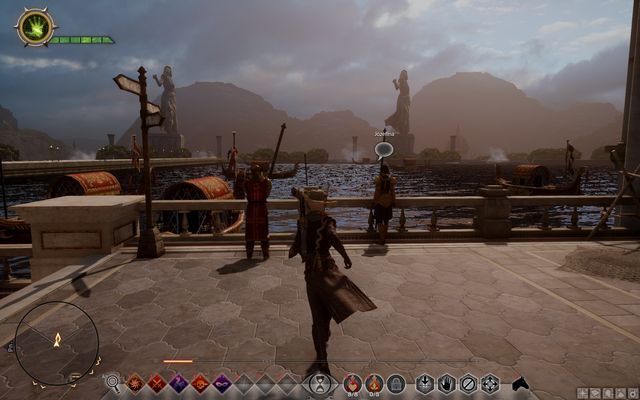 Józefina przy zakończeniu zadania we wschodniej części Val Royeaux - Dragon Age Inquisition: Los spotkał ich smutny (Of Somewhat Fallen Fortune) - Dragon Age: Inkwizycja - poradnik do gry