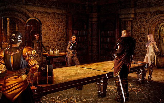 Gra pozwoli ci lepiej poznać doradców głównego bohatera - Dragon Age Inquisition: Nieustające zagrożenie (The Threat Remains) - Dragon Age: Inkwizycja - poradnik do gry