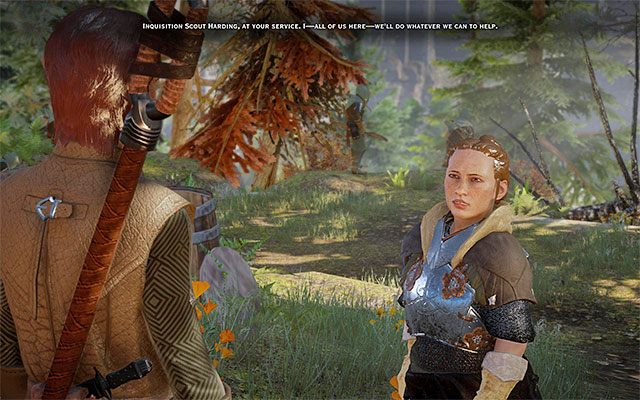 Porozmawiaj z Harding - Dragon Age Inquisition: Nieustające zagrożenie (The Threat Remains) - Dragon Age: Inkwizycja - poradnik do gry