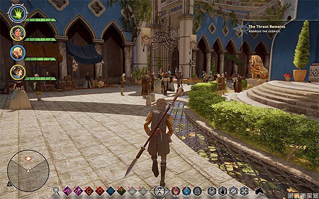 Zbliż się do kleryków i obejrzyj nową dłuższą cut-scenkę - Dragon Age Inquisition: Nieustające zagrożenie (The Threat Remains) - Dragon Age: Inkwizycja - poradnik do gry