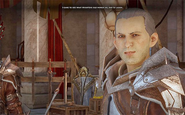 Pomimo opryskliwej postawy Luciusa nie należy lekceważyć potencjalnego sojuszu z templariuszami - Dragon Age Inquisition: Bohaterowie słusznej sprawy (Champions of the Just) - Dragon Age: Inkwizycja - poradnik do gry