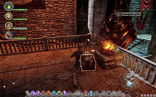 Podlecz się przed wyruszeniem do legowiska demona zawiści - Dragon Age Inquisition: Bohaterowie słusznej sprawy (Champions of the Just) - Dragon Age: Inkwizycja - poradnik do gry