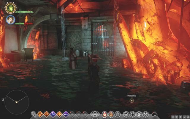 Pierwsza komnata, gdzie zaczynasz zadanie - Dragon Age Inquisition: Szeptem (In Hushed Whispers) - Dragon Age: Inkwizycja - poradnik do gry