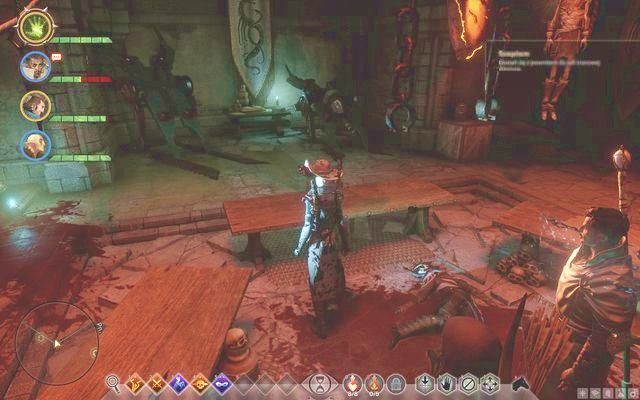 Klucz leżący na ziemi w pokoju tortur z uwięzioną Lelianą - Dragon Age Inquisition: Szeptem (In Hushed Whispers) - Dragon Age: Inkwizycja - poradnik do gry