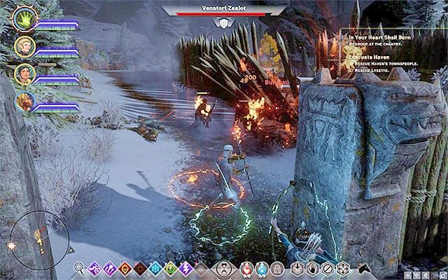 Pomóż Lysette w odniesieniu zwycięstwa - Dragon Age Inquisition: W twym sercu gorzeć będzie (In Your Heart Shall Burn) - Dragon Age: Inkwizycja - poradnik do gry