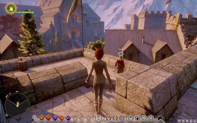 Varrik czekający na murach - Dragon Age Inquisition: Z popiołów (From Ashes) - Dragon Age: Inkwizycja - poradnik do gry