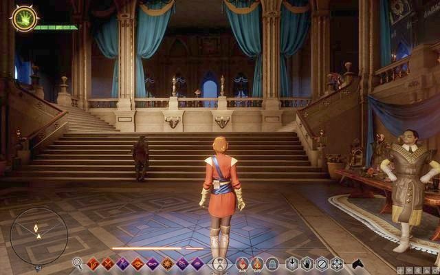 Prezentacja w Wielkiej Sali Balowej - Dragon Age Inquisition: Oczy i serca przebiegłe (Wicked Eyes and Wicked Hearts) - Dragon Age: Inkwizycja - poradnik do gry