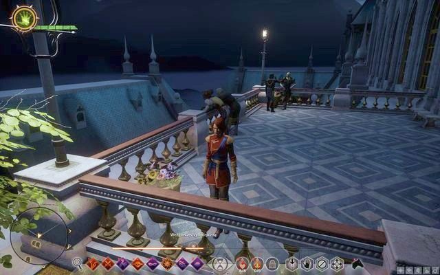 Pieczęć na balkonie - Dragon Age Inquisition: Oczy i serca przebiegłe (Wicked Eyes and Wicked Hearts) - Dragon Age: Inkwizycja - poradnik do gry