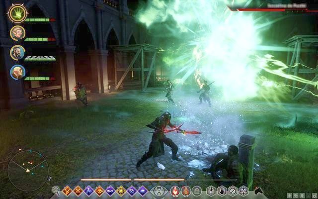 Szczelina na dziedzińcu - Dragon Age Inquisition: Oczy i serca przebiegłe (Wicked Eyes and Wicked Hearts) - Dragon Age: Inkwizycja - poradnik do gry