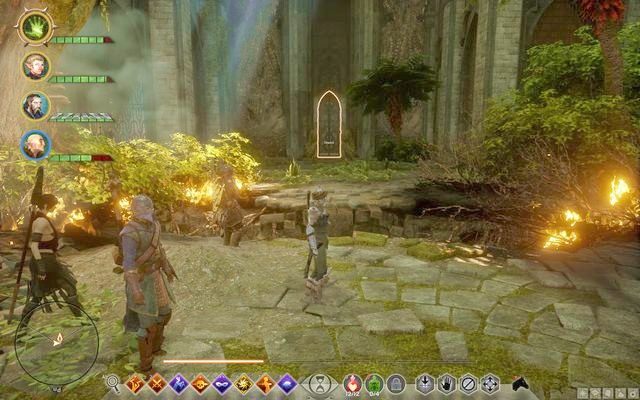 Dwie drogi: drzwi w oddali lub dół obok - Dragon Age Inquisition: Co duma uczyniła (What Pride Had Wrought) - Dragon Age: Inkwizycja - poradnik do gry