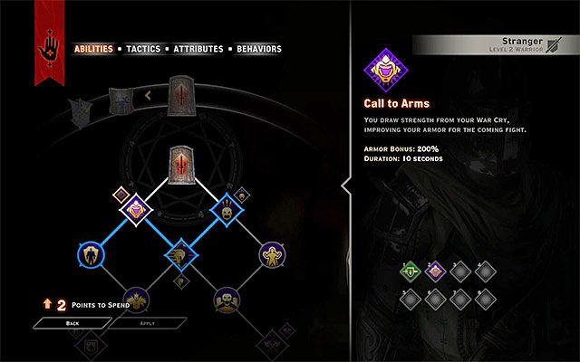 Przykładowe ulepszenie umiejętności - Dragon Age Inquisition: Umiejętności - Dragon Age: Inkwizycja - poradnik do gry